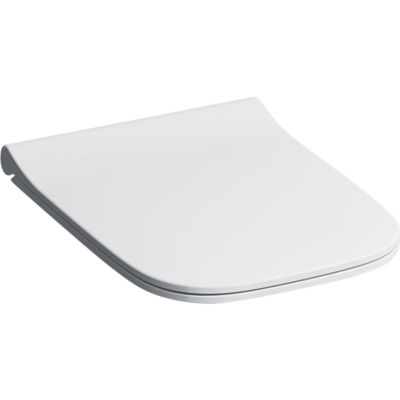 GEBERIT SMYLE toiletsæde med softclose 352x450x45mm, hvid