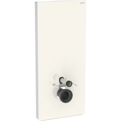 Geberit Monolith Plus cisternemodul til væghængt, 114 cm, Glas sand-grå