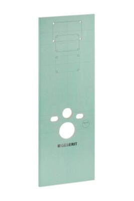 GEBERIT gipspanel med udsparinger til WC-element 130 x 46 x 1,8cm
