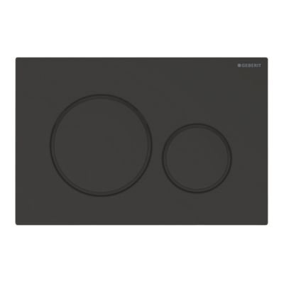 GEBERIT SIGMA20 betjeningsplade 246x164x12mm sort