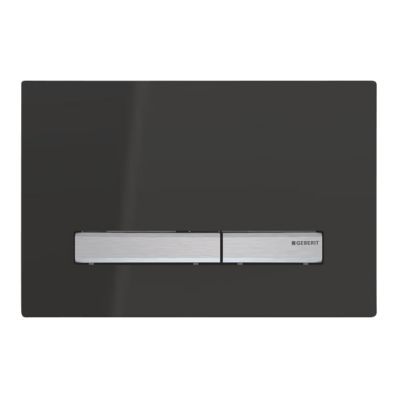 GEBERIT SIGMA50 betjeningsplade dobbeltskyl dybsort