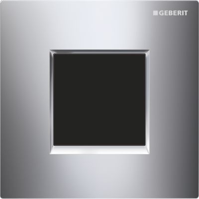 GEBERIT SIGMA30 urinalstyring med nettilslutning. Krom/mat krom