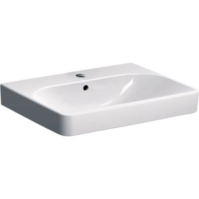 GEBERIT Smyle håndvask 600x165x480mm til møbel/bolt hvid