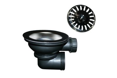 Intra Juvel Intra A5 strainer/ventilsæt 1.1/2" til 1 1/2 & dobbeltvaske