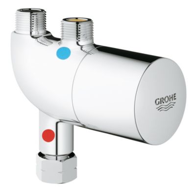 Grohtherm Micro termisk skoldningsikring. Termostat til placering under håndvask
