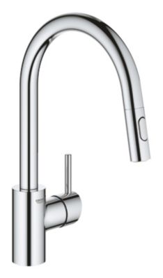 GROHE Concetto bruser køkkenarmatur, højt udløb, zero
