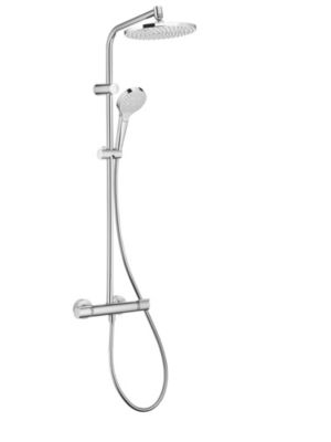 hansgrohe MySelect showerpipe 240 mm . Krom