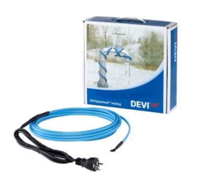DEVIpipeheat 10 V3 varmekabel 10m 230V RM plug DK