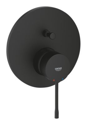 GROHE Essence Forplade 2-vejs omskifter phantom sort