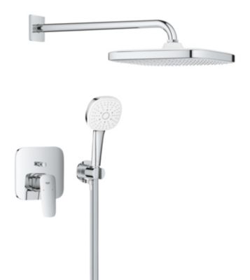GROHE Cubeo Bundle Brusesystem til indbygning. Krom
