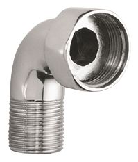 GROHE Lahrer THM / MWZ tilslutning 1 1/4x1 med roset. Forkromet