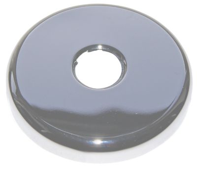 Vægroset 1/2" Ø80mm højde 15mm. krom