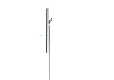 hansgrohe Unica E Bruserstang 90 cm med bruserslange & sæbeskål. Krom