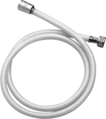 Alterna Primeo bruseslange 1/2" x 125 cm, hvid