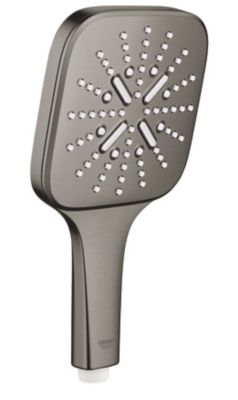 GROHE Rainshower  SmartActive Cube Håndbruser 130mm, 3 sprays, 9,5 l/min, børstet hard graphite