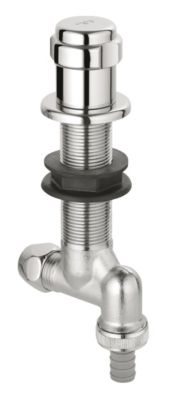 GROHE Eggemann design-handle afspærringsventil til vaske & opvaskemaskine. Forkromet