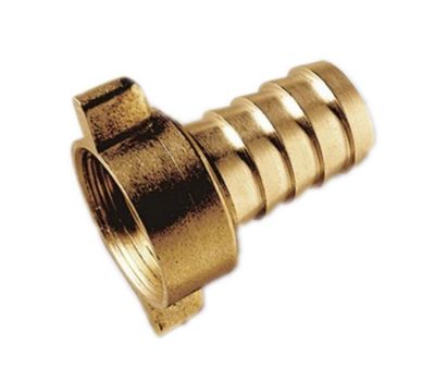 Slangeforskruning 1 1/2" omløber for 1 1/2" slange, messing