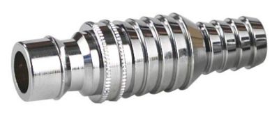 Nito 1/2" Koblingsnippel m. dobbelt slangespids til 3/4" og 1/2" slange