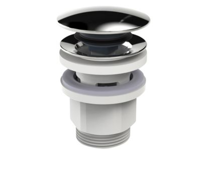 Oras Bundventil 1 1/4" push open og fast afløb