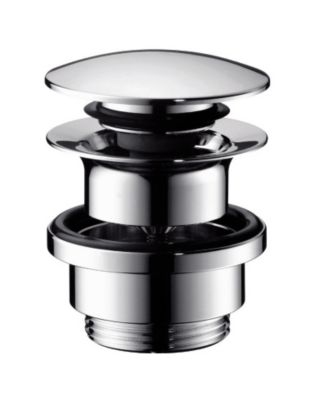 hansgrohe Bundventil 1 1/4" Push-open. Krom