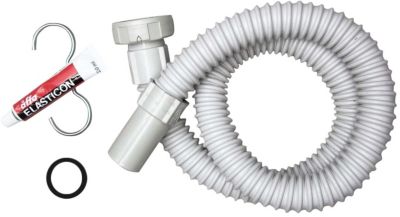 Neoperl prioflex afløbsslange 1.1/4". 32 mm x 1000 mm, hvid