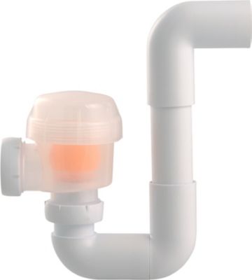 Vandlås med plastbold 32 mm PP til ventilationsaggregater