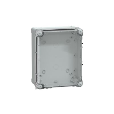 Kasse ABS 225x175x100 klart låg