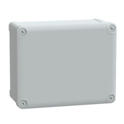 Kasse PC 241x194x107 gråt låg