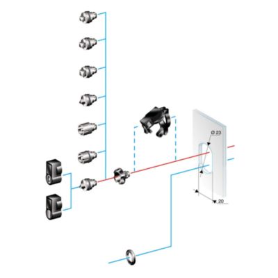 Låseindsats 5MM dobbeltbar