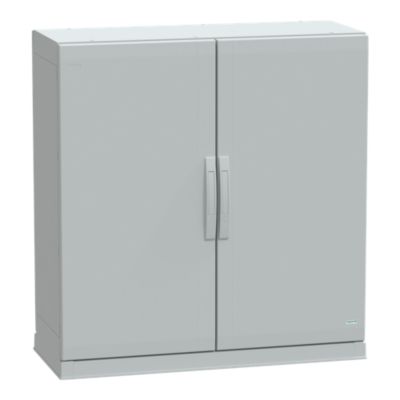 Gulvskab 7035 poly. 1000x1000x420 u/sokk