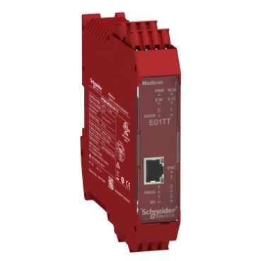 Modicon XPSMCM sikkerheds kontroller udv.modul 1 TTL encoder/1RJ45 2 indukt.ind,fjeder
