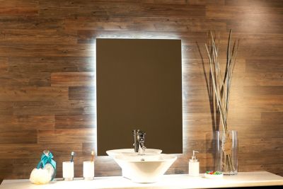 Alterna Luxor Backlight Spejl LED 800x600 Vendbart, 230V nettilslutning