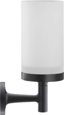 Duravit Starck T glasholder mat glas, sort mat