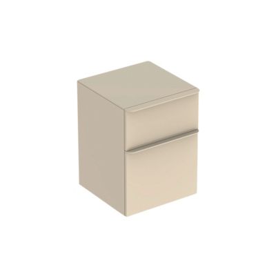 GEBERIT Smyle sideskab 450x600x470mm 2skuffer sand-grå