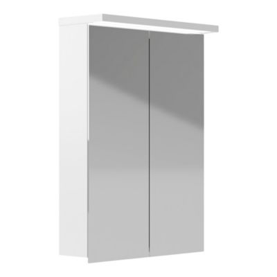 Kriss Skandi led spejlskab design spejlskab, 50 cm hvid