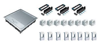 Vq12 Komplet Gulvboks 12Mm Rustfr