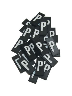Triarca Skilt/Brik - Brik 1/8 ''P'' hvid
