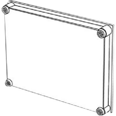Dæksel Grå Eki63/40G 600X300X40