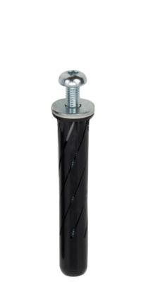 Tillex Stella Plugs ST 5,0x65, Sort, TORX 25, 25 stk.