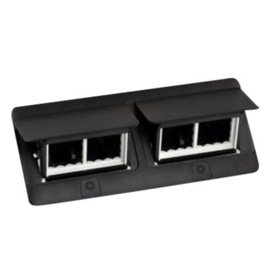 Popup Tom 2X4M Sort +Ins-Kit