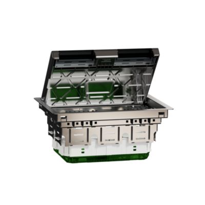 Gulvboks-L 8 modul Metal- IP20