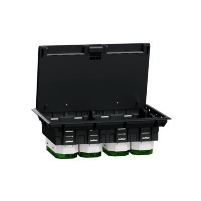 Gulvboks-XL 12 modul Plast