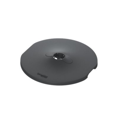 Unica fod POL3/POS3 rund koksgrå