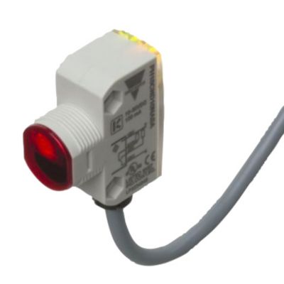 Foto sensor. 15x32x35 diff. sn:1 pnp no+nc 2