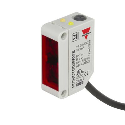Foto sensor. 11x20x30 diff. sn:1 npn no+nc