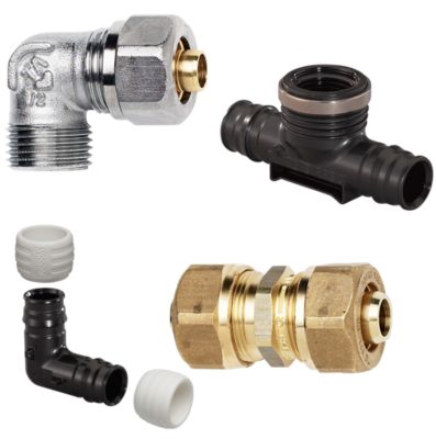 Kompressions- & plastfittings