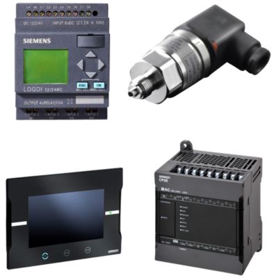 PLC, HMI, software, regulatorer, logiske styringer