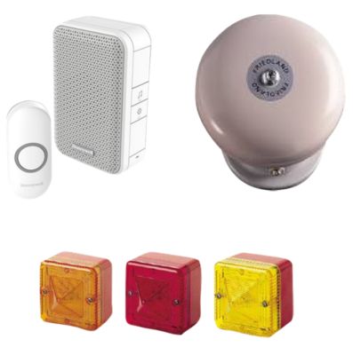 Advarselslamper, sirener & klokker