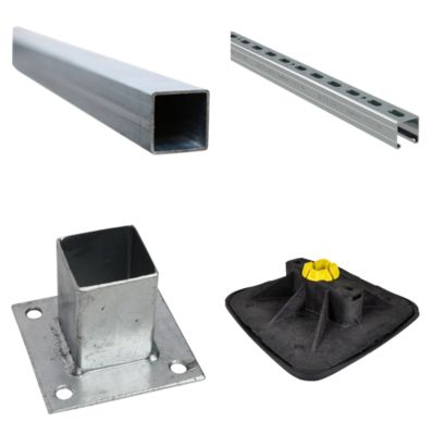 Stativer til kanalophæng indendørs & udendørs