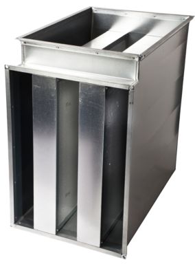 Vinkel lyddæmpere vertikal